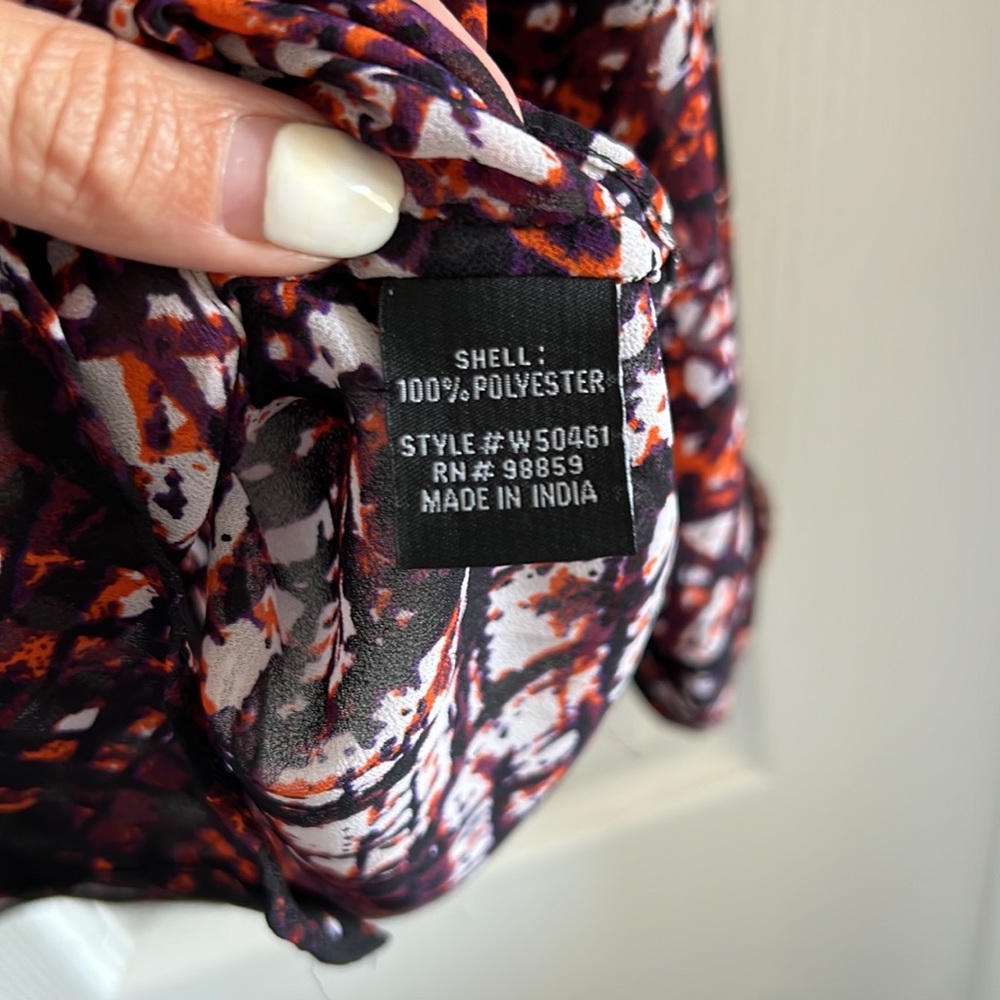 Sheer black button down - Picture 8 of 8